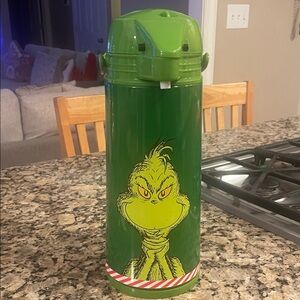 NEW Williams Sonoma Green Grinch Thermos
